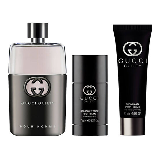 Kit Coffret Gucci Guilty Pour Homme Masculino Eau de Toilette